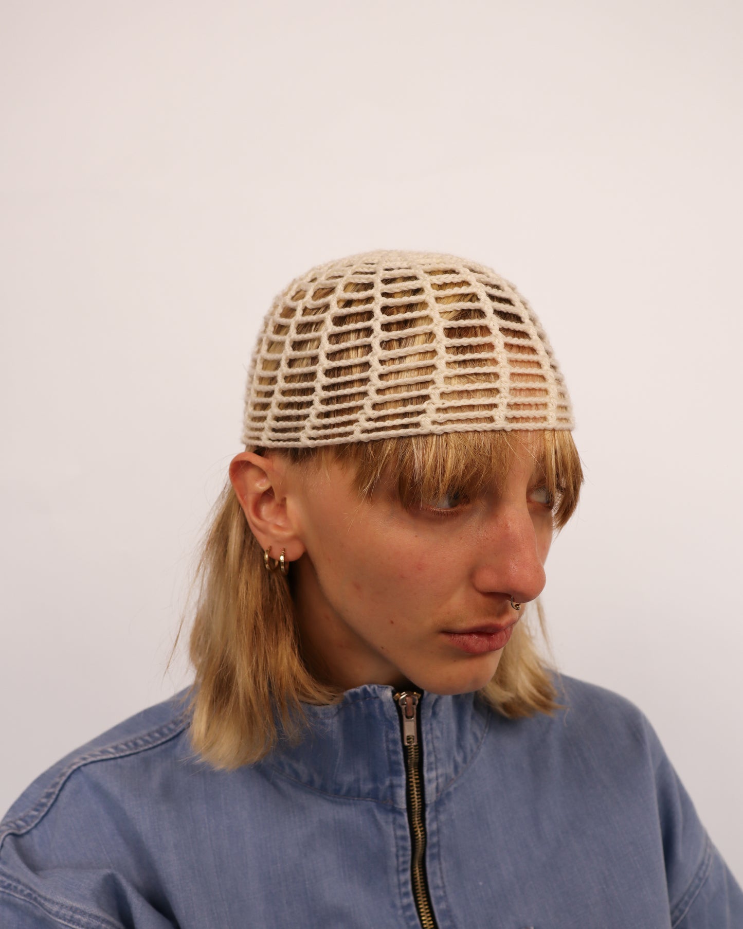 "Bohemian" net hat