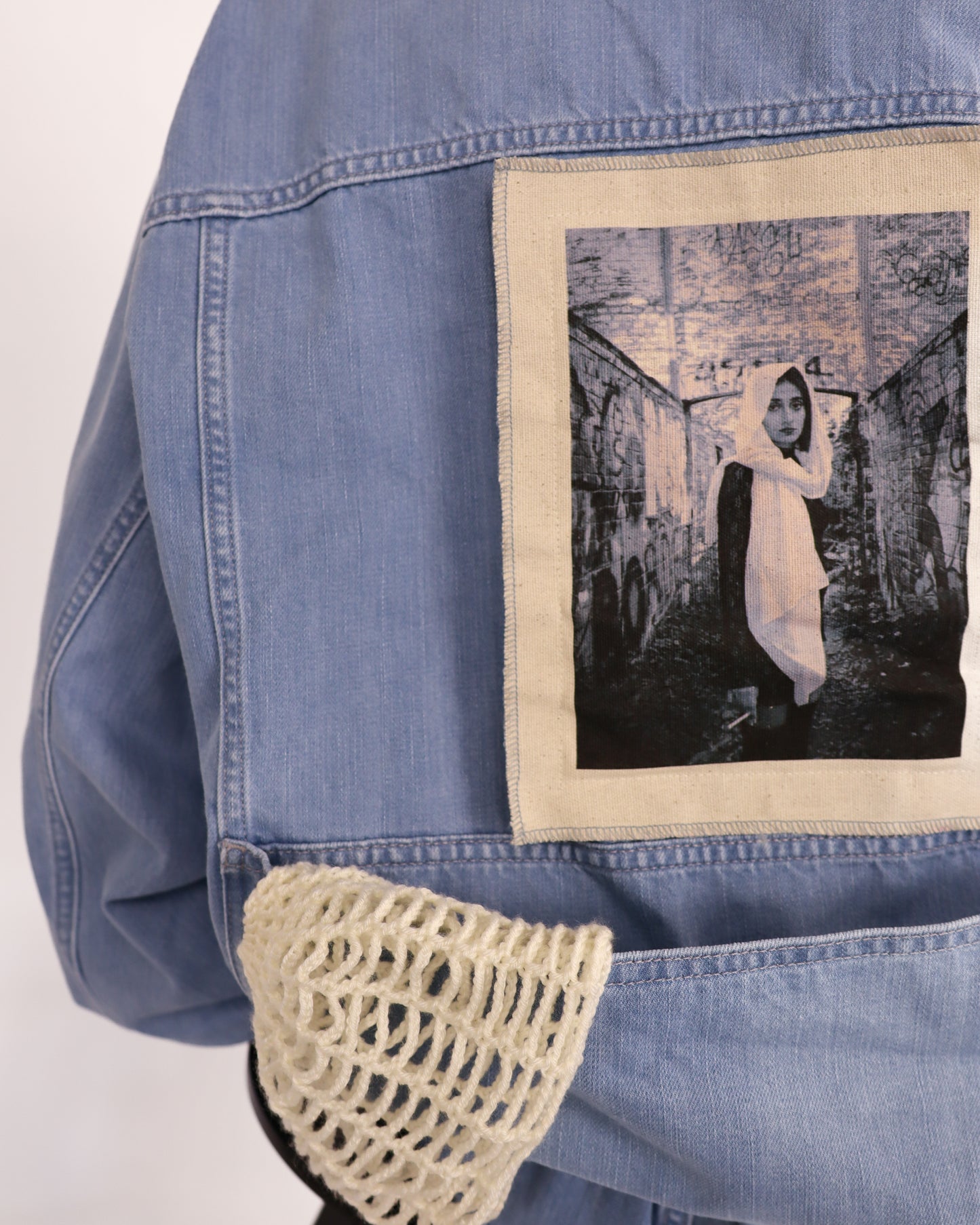 Bonnet filet "bohémien"