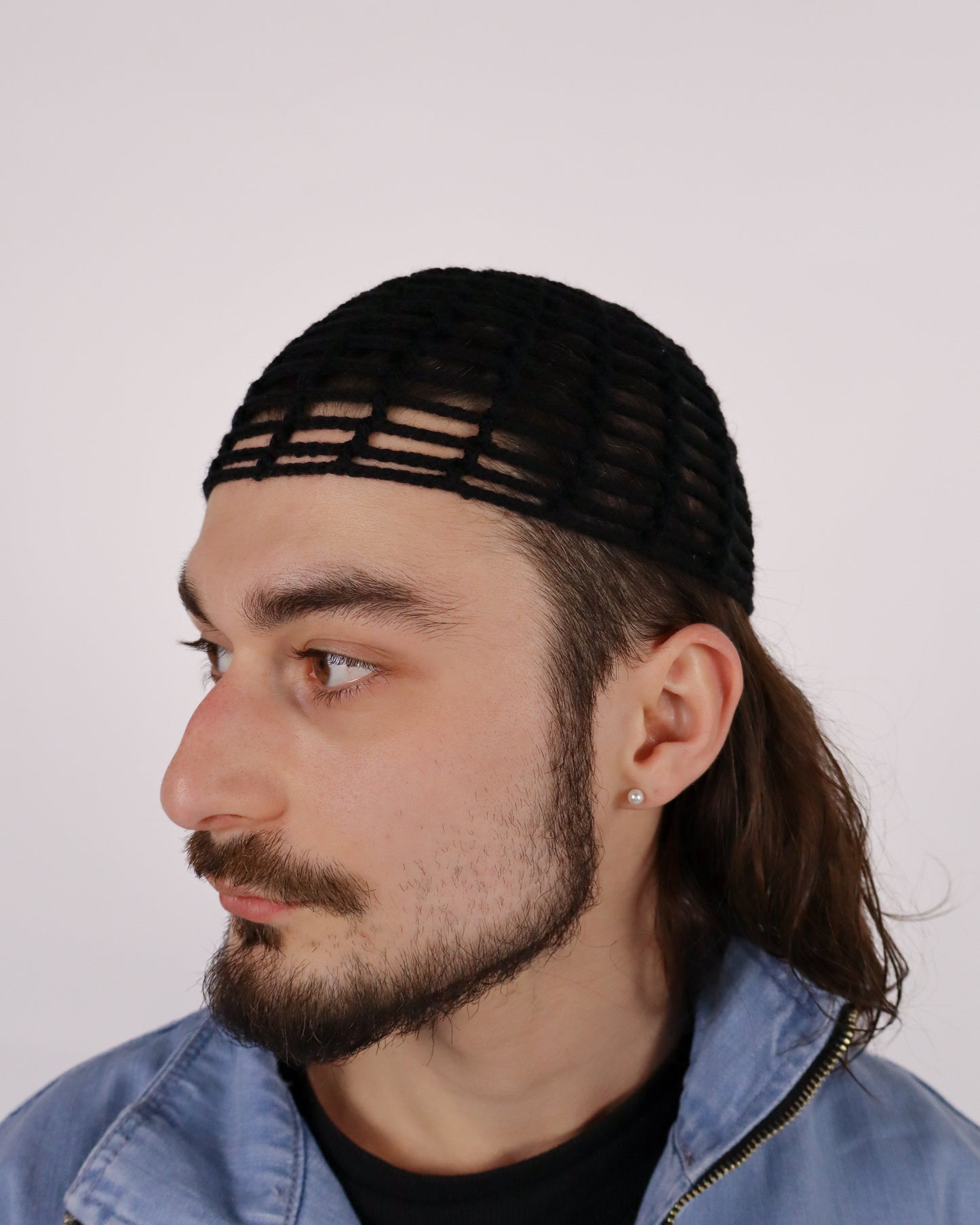 "Bohemian" net hat